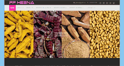 Desktop Screenshot of ppheena.com